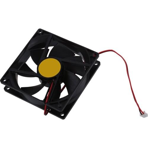 BLEL Hot 92mm x92mm x 25mm DC 12V 2Pin 65.01CFM Computer Case CPU Cooler Cooling Fan