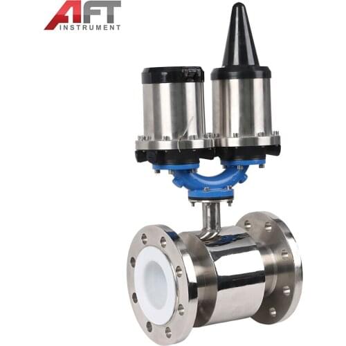 Battery power supply with GPRS for liquid measurement