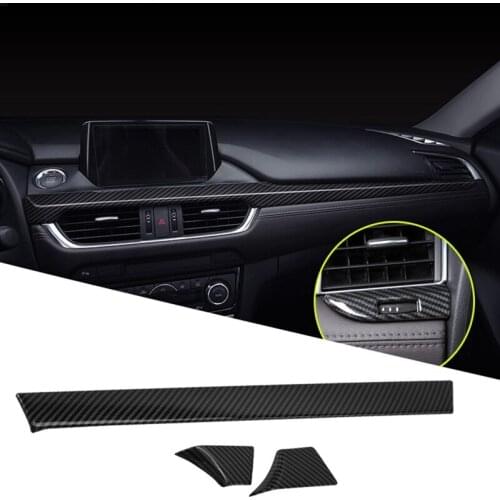 Car Dashboard Center Control Trim Center Console Trim Cover for Mazda 6 M6 Mazda6 Atenza 2019 2020