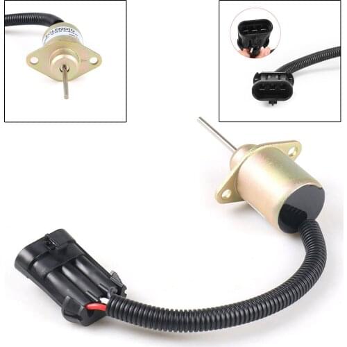Motor Part Fuel Shut Off Stop Solenoid for Kubota 1G925-60011 1503ES-12A5UC4S Miniature Electromagnetic Switch Electronics