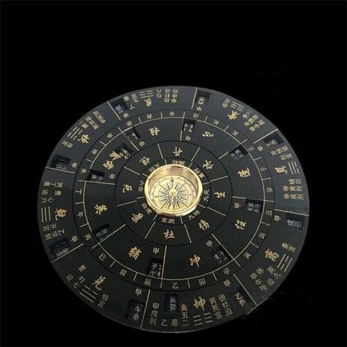 Taoist geomantic products, Qi men dun jia compass, Yi Jing multi-purpose turntable, Feng shui compass compass
