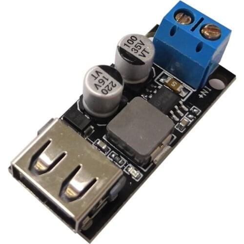 DC-DC Step-down Module 12V24V to QC3.0 Fast Charging USB Mobile Phone Charging Board