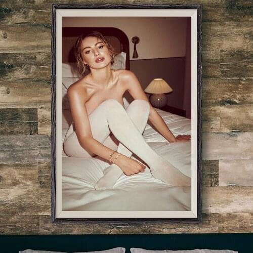 E352 Mathilde Gøhler Jensen Sexy Model Movie Star Wall Silk Cloth Poster Art Home Decoration Gift