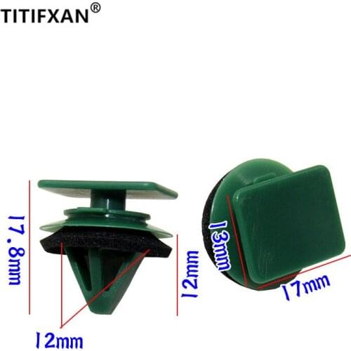 10pcs Car lower skirt guard sill plate fixed clip for Mazda 16-17 year CX-3 CX-4 CX-5 fastener