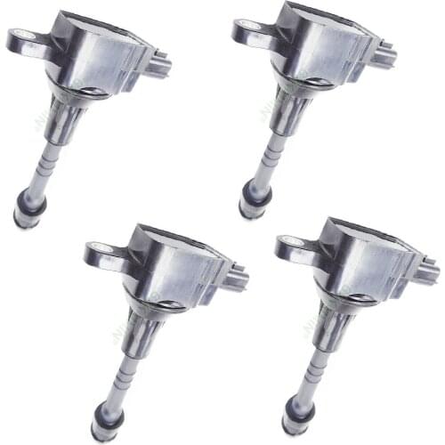 4pcs OEM 22448-6N015 224486N015 BRAND NEW Ignition Coil For 2001-2006 Nissan Sentra 1.8 Almera N16 Primera P11