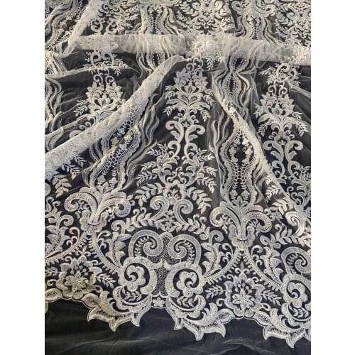 Lace heavy beaded bridal dresses lace Wedding Dress lace