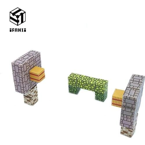 My World Mini Magnetic Building Blocks Basketball Court Set Toys For Children Boy Kids Hobby Gift Figures Bricks Models Diy Kit