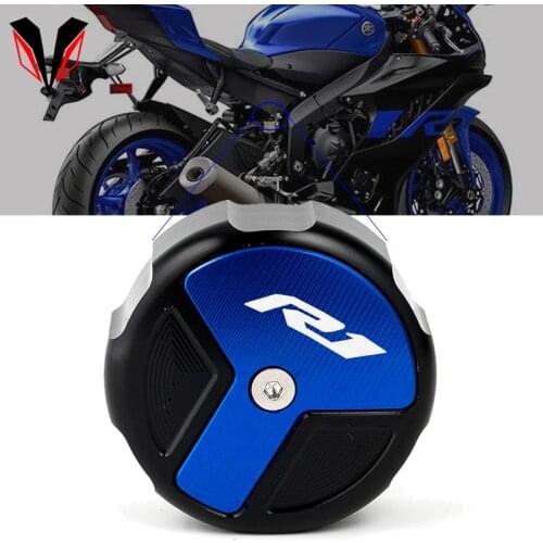 Motorcycle Accessories For YAMAHA YZF R1 YZFR1 2015 2000-2017 CNC Aluminum Rear Brake Fluid Reservior Cover Cylinder Cap