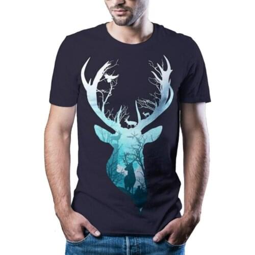 2021 spring and summer mens 3D printed sports T-shirt funny 3D clown short-sleeved T-shirt XXS-6XL punk clothes