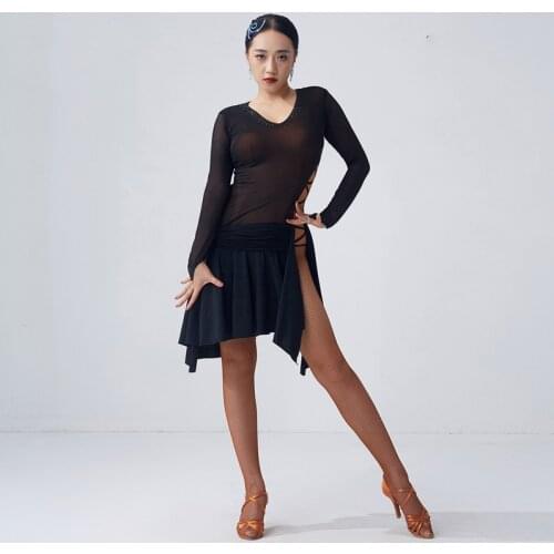Latin dance dress women for dancing Flamengo tango Dress for dancing Rumba/ChaCha latin dance dress women LP-2102