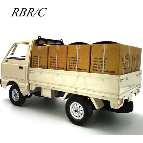 RBR/C 8PCS Original Decoration Small Carton DIY Accessory For WPL D12 Off-Road Climbing Four-Wheel Drive RC Remote Control Car