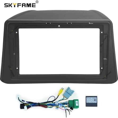 SKYFAME Car Frame Cable CANBUS For BUICK Encore Opel Vauxhall Mokka Big Screen Dash Panel Frame Fascia