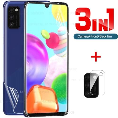 Front back hydrogel films for samsung galaxy a41 phone screen protector samsunga41 samsun A 41 41a SM-A415F 6.1'' camera glass