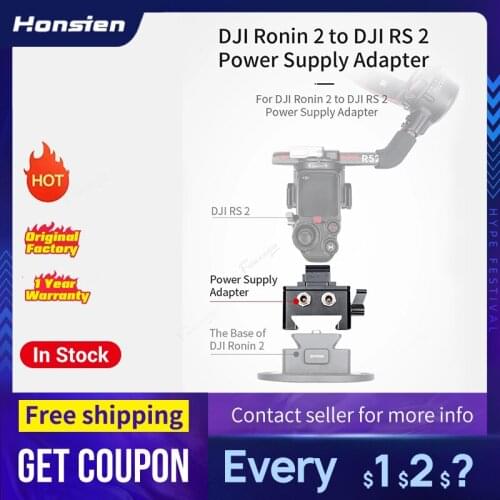 Universal GreenBull Honsien Power Supply Plate Baseplate For DJI Ronin2 To RS2 3-Axis Gimbal Adapter