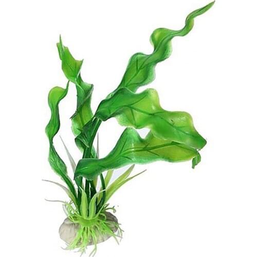 Green Artificial Simulation Water Plant Pollution Free Safe Fish Plastic Fish Tank Plant Aquarium Decoration Accessories