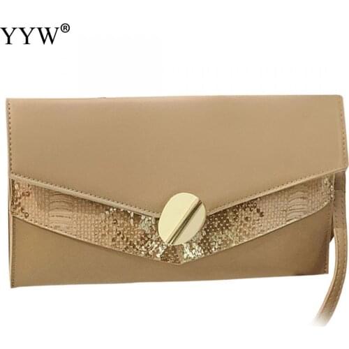 Women Vintage Shoulder Bags Elegant Leather Clutch Bags Soft Surface Envelope Clutches Female Ladies Trendy Daily Pouch Purse