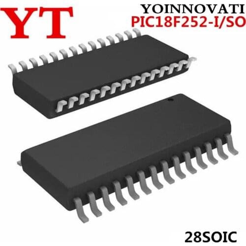 10pcs/lot PIC18F252-I/SO PIC18F252 18F252-I/SO 18F252 MCU 8BIT 32KB FLASH 28SOIC Best quality