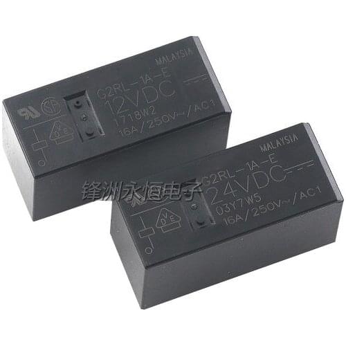 10PCS/Lot Relay G2RL-1A-E-12VDC 24VDC 16A 6PIN AND G2RL-1A-E-CN-12VDC 24VDC 16A 6PIN