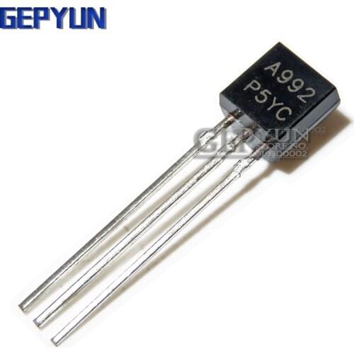 20PCS 2SA992 A992 TO92 TO-92 PNP TRANSISTOR Gepyun