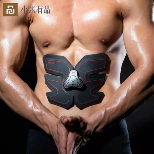 Youpin Wireless Muscle Trainer Belly Fat Burner Waist Relieve Pain Cellulite Massager Smart Electric USB Charge 10 Gear Control