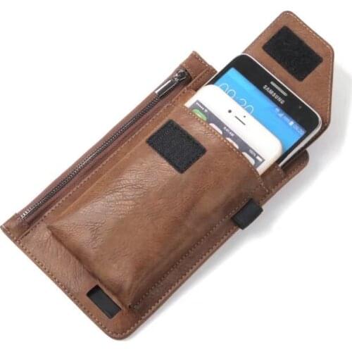 FSSOBOTLUN For Iphone 7 7 plus 6 6s 6 plus 6s plus Case High Quality PU Leather waist bag Wallet Pouch Belt Clip Cover Holster