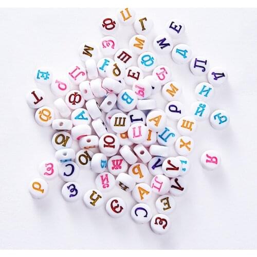 DIY 750pcs 360pcs Acrylic Letter Beads for Jewelry Making Mix Color Material Loose Spacer Beads for Jewelry Making Components