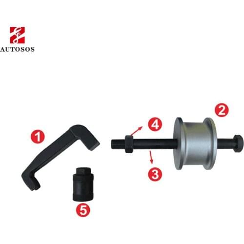 INJECTOR NOZZLE PULLER SLIDE HAMMER STYLE FOR BENZ CDI engines additionally supported by the steel ball on the valve cover