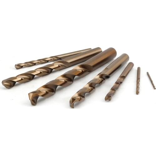 M35 Cobalt twist drill electric drill bit For iron metal stainless steel 1.0 1.2 1.8 2.5 3.1 3.4 3.9 4.7 5.6 7.4 8.1 9.5 11 12mm