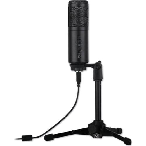 Condenser Microphone PC USB Microphone Kit With Adjustable Arm Stand Filter Microphone for Gaming Streaming Podcasting Recording