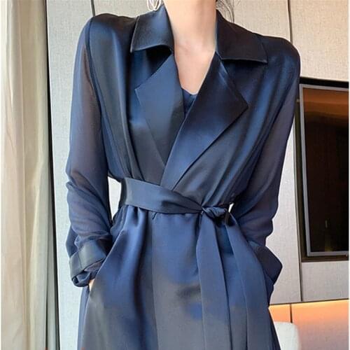 Moringcute Women's Long Trench Coats