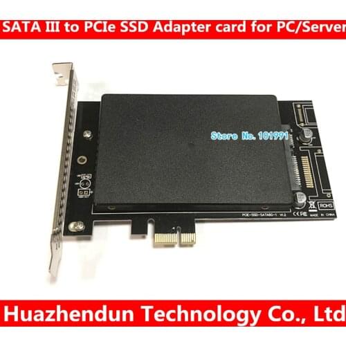 New High Speed DEBROGLIE DB-2016 SATA III to PCIe SSD Adapter card for 08*12 0.8-10.12 Free shipping