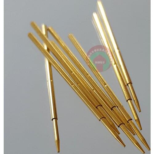 PAM75-F1 (0.74) Probe Hair Test Needle 75MIL Gold-plated Small Claw Spring Needle