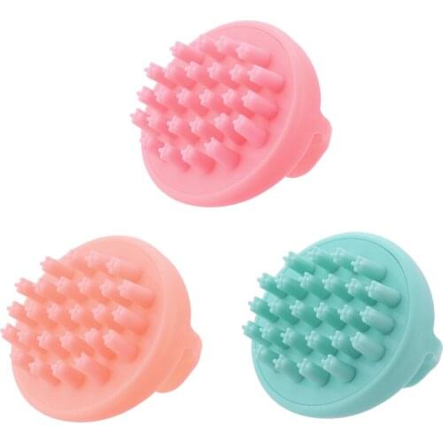 Silicone Shampoo Scalp Hair Massager Shampoo Massage Comb Escova De Cabelo Bath Massage Scalp Massager Hair Shower Comb