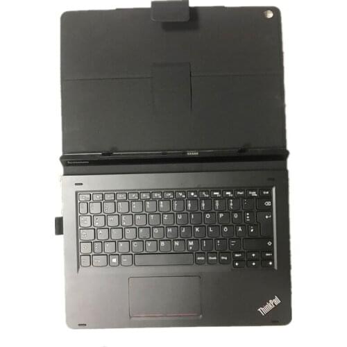 Brand New Original Keyboard Cover for Lenovo Thinkpad KU-1505 Tablet Keyboard Dock German QWERTZ Layout