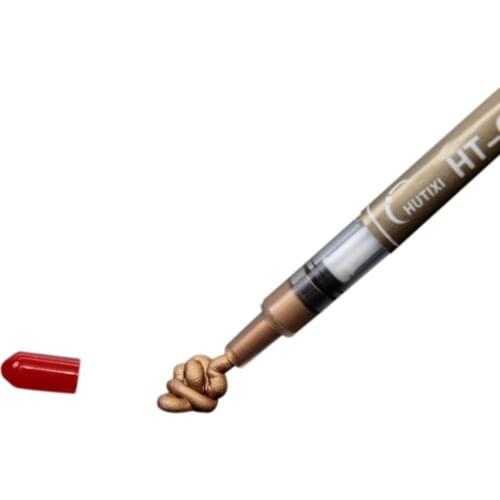 CPU Processor Thermal Conductive Paste Grease PC Heat-sink Cooling Cream Golden Heat Conductive Silicone Grease Heat Sink Compou