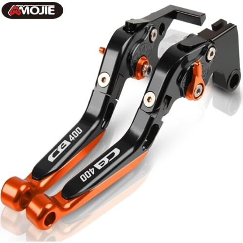 Motorcycle Extendable Adjustable Foldable Handle Levers Brake Clutch Lever For HONDA CB400 1992 1993 1994 1995 1996 1997 1998