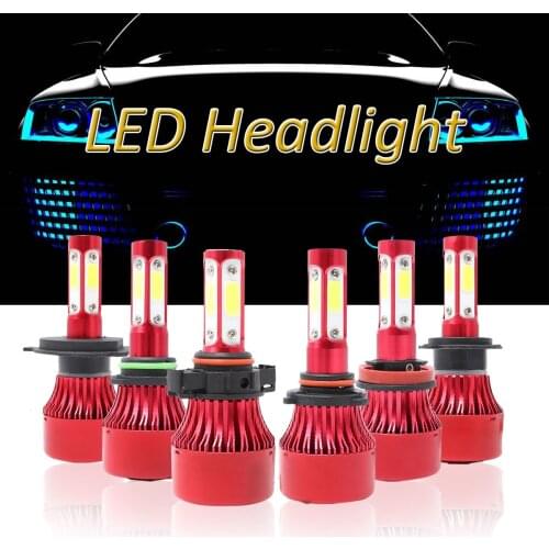 2pcs 5202 9005 9006 9012 H4 H7 H8 H11 H13 72W 8000LM 6500K Car Fog Light Car LED Headlight Lamp IP67 for Car Motorcycle Ship