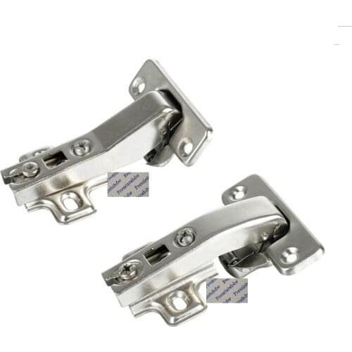 2Pcs/Lot 45 90 Degrees Hydraulic Soft Close Hinge Kitchen Cupboard Cabinet Corner Blind Diagonal Cabinet Hinges