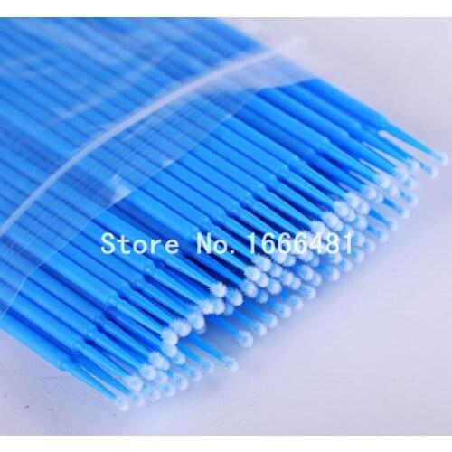 200 pcs Eyelash Extension Micro Brushes Disposable Individual Applicators Mascara Free Shipping