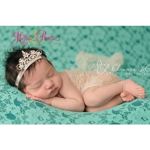 2017 latest style 100pcs/lot kids girl Crystal crown headband kids shining elastic headband christmas gift hair accessories