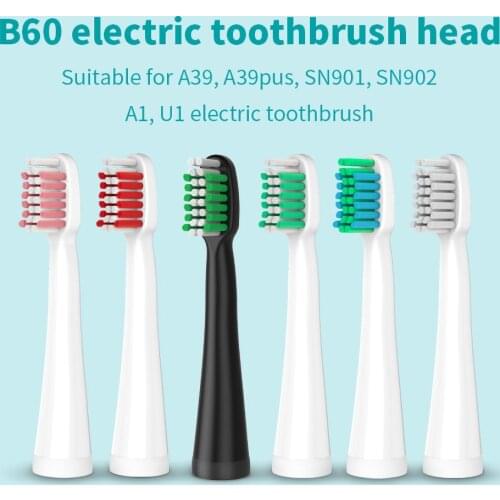 4pcs Replacement Toothbrush Heads For Lansung U1 A39 A39Plus A1 SN901 SN902 ToothBrush Oral Hygiene electric tooth brush heads