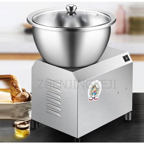 8kg Fully Automatic Kneading Machine Commercial Home Kneading Stainless Steel Stuffing Machine Small Dough Machine 220V/110V