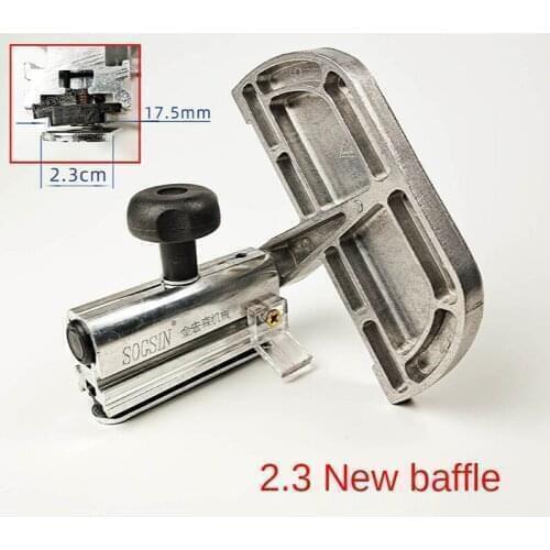 Precision sliding table saw positioning board woodworking machinery accessories cutting saw baffle