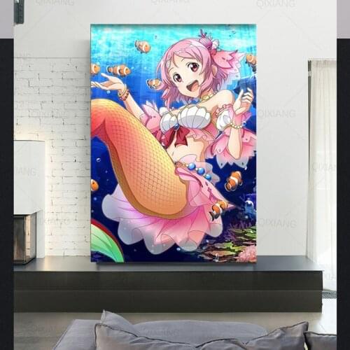 Sword Art Online Anime Poster Style Wall poster Painting Wall Artwork HD Printed Nordic Poster For Bedroom