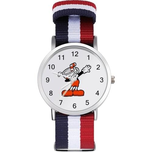 Cuphead Quartz Watch Stylish Design Wrist Watch Fitness High Quality Man Wristwatch