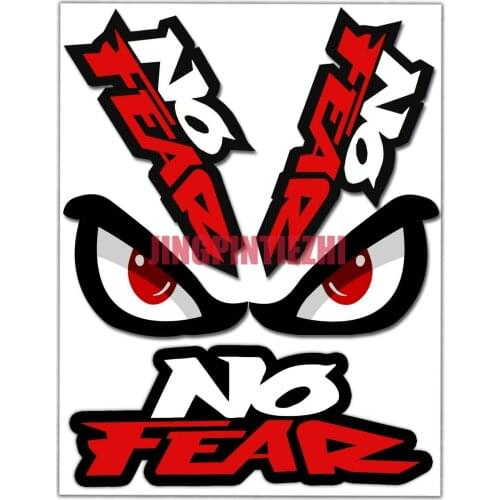 Car Stickers Vinyl Motorcycle Decal Decoration Laptop No Fear Eyes Personality Car Stickers