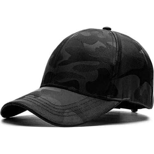 New camouflage breathable baseball cap men women casual outdoor sun visor caps hip hop snapback hat trucker dad hats