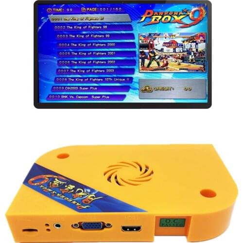 ORIGINAL Pandoras Box 9 1500 in 1 Jamma Arcade Multi Game Board VGA HDMI Output