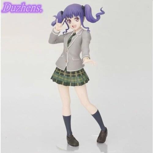 Original Japanes BanG Dream! Yasuko UTAGAWA school uniform PVC Action Figure Anime Figure Model Toys Figure Collection Doll Gift