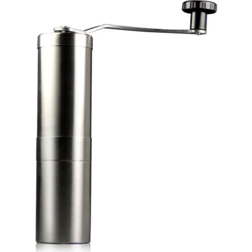 031331 Stainless steel portable Manual Coffee Grinder hand coffee grinder Mini pepper mills washable&removed ceramic grinding co